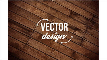 Creative Wood background design vector