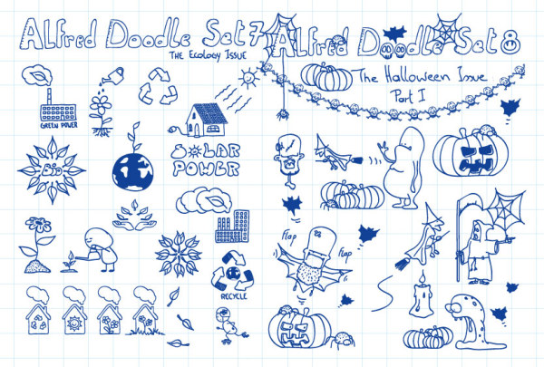 House, leaves,, skating, Halloween, pumpkins, spiders, witches, candles