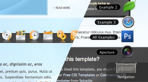 System, enhanced version of the classic menu