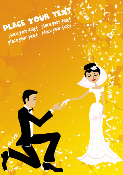 Wedding Vector material
