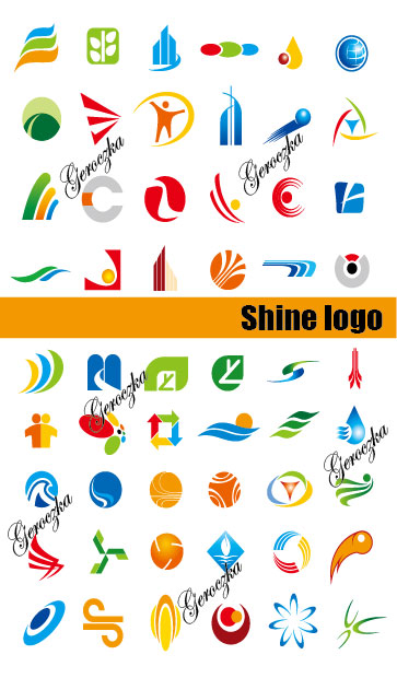 Some logo graphic vector material
