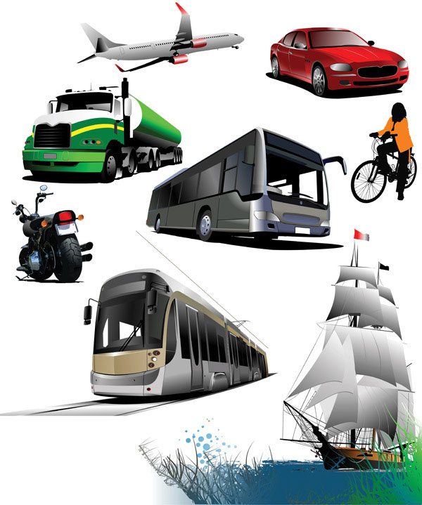 Transport vector material