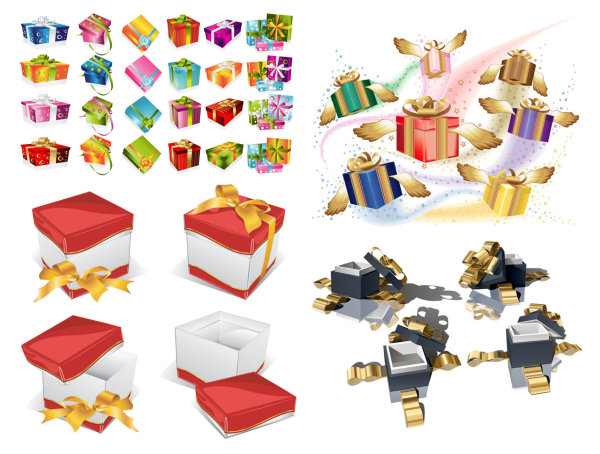 Gift Box Vector