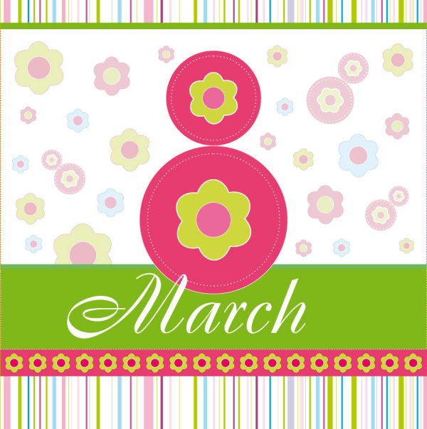 38 Women's Day Theme Vector -4