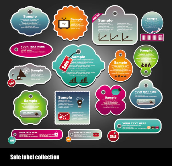 Label material 01 - vector