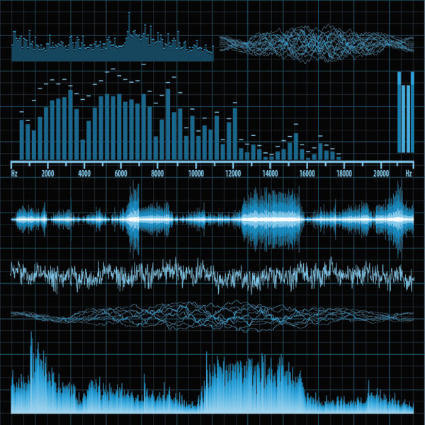 Audio band material 03-- vector material
