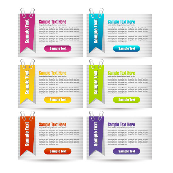 Fashion labels 03 - vector material