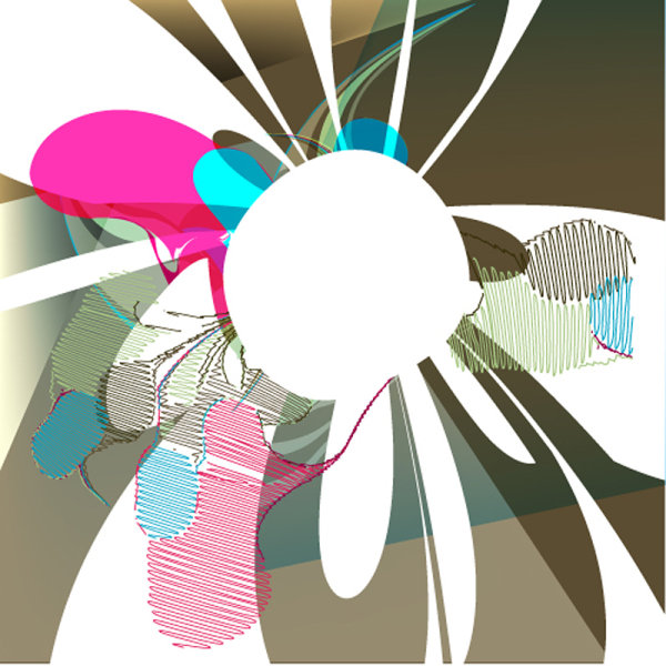 Gorgeous pattern color pattern 04 - vector material