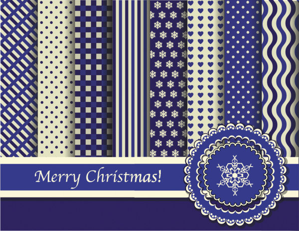 Various patterns fabric 03 - vector material