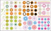 More than a circular pattern vector material fashion