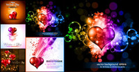 Love shine bright vector material