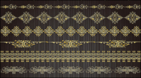 Gold lace pattern 02 - vector material