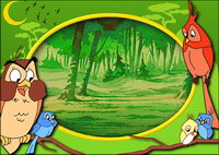 Disney cartoon frames psd material-10