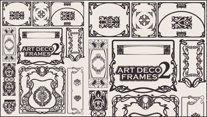 European background pattern material 03 - vector