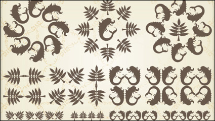 European classic pattern 02 - vector