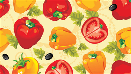 Cartoon vegetables 05 - vector