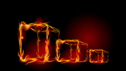 Flame effect 01 - vector material