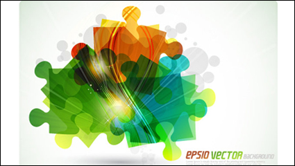 Fashion Puzzles 06 - vector material