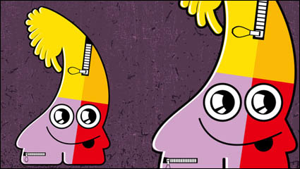 Cute Funny cartoon 02 - Vector