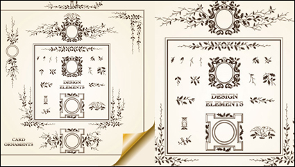 European border 01 - vector material