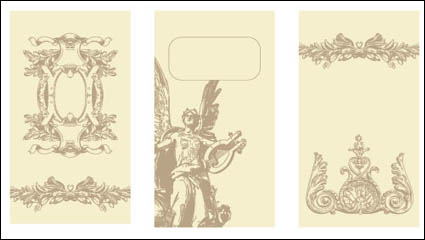 European border card 02 - vector material