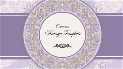 Classic label pattern 04 - vector material