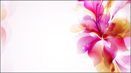 Colorful pattern background 01 - vector material