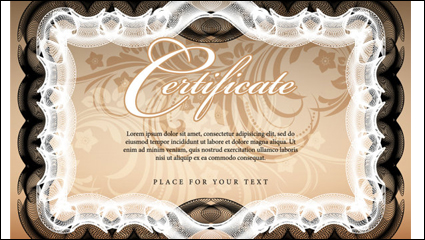 Certificate of Commendation 03 - vector material