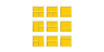 Computer folder icon