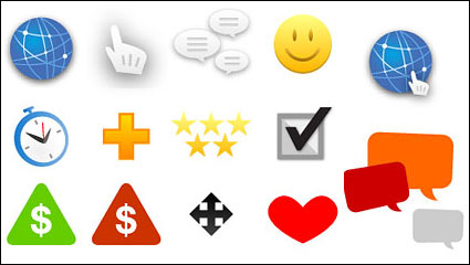 Web Design and Decoration icon vector