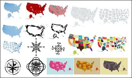 gomedia-Compass Vector material