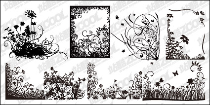 Vector patterns of plant material in Pictures