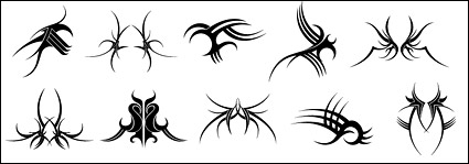 Go Media produced vector material - the tide patterns-2