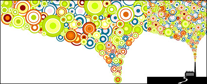 Trend smoke vector material