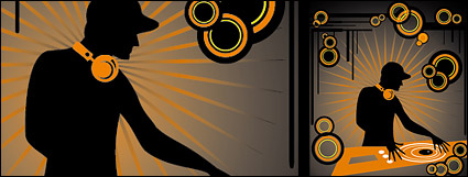 DJ playing music CDs trend