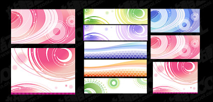 Dreams vector lines background material