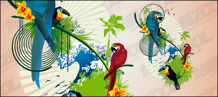 Parrot theme
