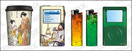 Japanese wind vector material goods